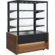 Кондитерская витрина Carboma ВХСв-0,6д CUBE LIGHT (KC70 VM 0,6) Техно (9006-9005), превью 3
