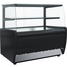 Кондитерская витрина Carboma MINI ВХСв-0,9д FLANDRIA LIGHT (K70 VM 0,9-12) Техно (0011-9005), фото 1