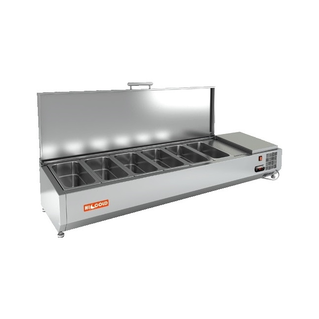 Холодильная витрина для ингредиентов Hicold VRTU 1485 1/4, фото 1