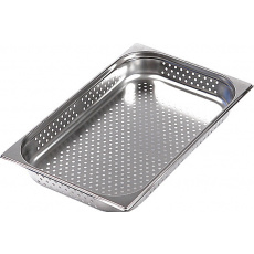Гастроемкость перфорированная Kitchen Muse GN1/1x100мм, 811-4P, фото 1