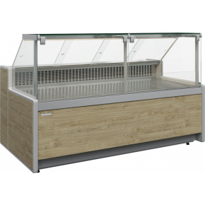 Холодильная витрина Carboma GELIOS GC111 VV 2,5-1 динамика без боковин Мариель (1010), фото 1