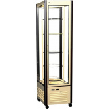 Шкаф холодильный Carboma D4 VM 400-2 (R400Cвр) (0109-0102 (коричнево-золотой)), фото 1