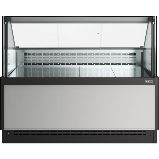 Холодильная витрина Carboma BAVARIA 4 GC110 SV 1,25-1 2.0 без боковин, фото 2