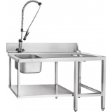 Предмоечный стол Abat СПМП-6-5 с душем, фото 1