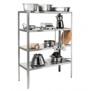 Стеллаж прямой сплошной Кобор СК-180/40 (высота 1800 мм), фото 2