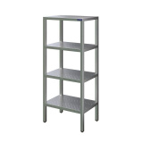 Стеллаж прямой перфорированный Atesy СТК-Л-1300.500.1600-02-Н-ПП (СТКН-1300/500Р), фото 1