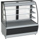 Кондитерская витрина Carboma FLANDRIA STANDARD K70 VM 1,3-2 открытая Техно (9006-9005), превью 1