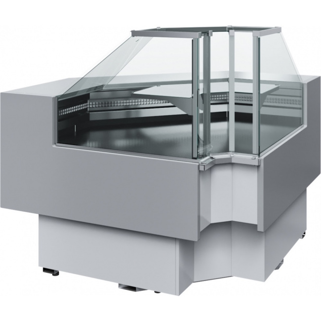 Холодильная витрина Carboma BAVARIA 2 GC110 VM-6 (ВХСу-2) динамика без боковин (внутренний угол 90), фото 1