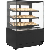 Хлебная витрина Carboma CUBE 2 LIGHT KC70 N 0,6-1 2.0 Техно (9005), фото 1