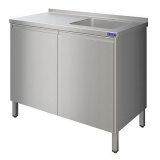 Стол-тумба с ванной моечной Atesy СТМ-С-1-1П-1200.700-Р-О, фото 1