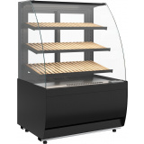Хлебная витрина Carboma FLANDRIA 2 LIGHT K70 N 0,9-1 2.0 Техно (9005), фото 1