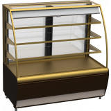 Кондитерская витрина Carboma FLANDRIA STANDARD K70 VM 0,6-2 открытая Шоколад-золото (0102-0109), фото 1