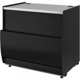 Неохлаждаемый прилавок Carboma FLANDRIA 2 K70 N 0,9-7 2.0 Черный / бронза (0109-9005), фото 1