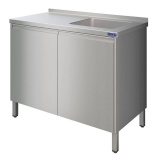 Стол-тумба с ванной моечной Atesy СТМ-С-1-1П-1200.600-Р, фото 1