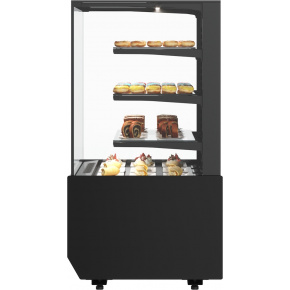 Кондитерская витрина Carboma CUBE 2 LIGHT KC70 VM 0,6-1 2.0 Техно (9005), фото 4