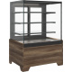 Кондитерская витрина Carboma CUBE 2 LIGHT KC70 VM 0,9-1 2.0 Черный-бронза (9005-0109), превью 4