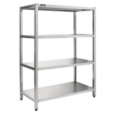 Стеллаж прямой сплошной Кобор СКТ-90/40 (высота 1800 мм), фото 1