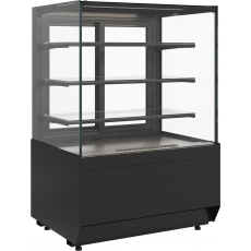 Кондитерская витрина Carboma CUBE 2 LIGHT KC70 VM 1,3-1 2.0 Техно (9005), фото 1
