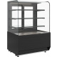 Кондитерская витрина Carboma RADIUS LIGHT KR70 VM 0,9-1 Техно (9005), превью 1