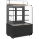 Кондитерская витрина Carboma RADIUS LIGHT KR70 VM 0,9-1 Техно (9005), превью 2