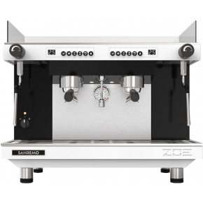 Кофемашина Sanremo Zoe Competition SED TALL 2GR высокие группы Чёрно-белая, фото 1