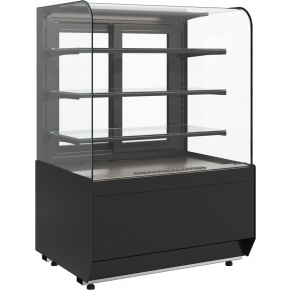 Кондитерская витрина Carboma RADIUS LIGHT KR70 VM 1,3-1 Техно (9005), фото 1