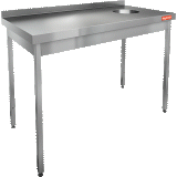 Стол для сбора отходов Hicold НДСО-15/6БП, фото 1