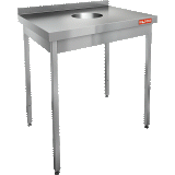 Стол для сбора отходов Hicold НДСО-7/7Б, фото 1