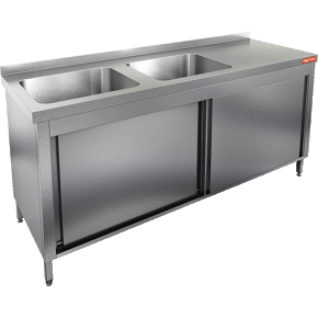 Моечная ванна Hicold НСЗК2М-14/7БЛ, фото 1