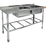 Моечная ванна Hicold НСО2М-15/7БРП ЭЦ, фото 1