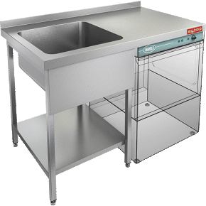 Моечная ванна Hicold НСО1МП-12/7БЛ, фото 1