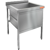 Моечная ванна (котломойка) Hicold Н1МКС-8/8, фото 1