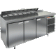Стол для салатов Hicold SL2-111SN с крышкой, превью 1