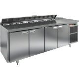 Стол для салатов Hicold SL2-1111GN с крышкой, фото 1