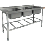 Моечная ванна Hicold НСО3М-16/7БР ЭЦ, фото 1