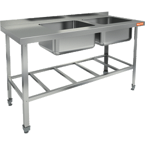 Моечная ванна Hicold НСО2М-14/6БРП ЭЦ, фото 1