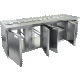 Стол для салатов Hicold SL2T-1111/GN (1/6), превью 1