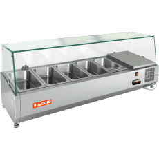 Холодильная витрина для ингредиентов Hicold VRX 1200 1/3, фото 1