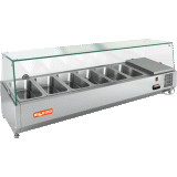 Холодильная витрина для ингредиентов Hicold VRX 1400 1/3, фото 1