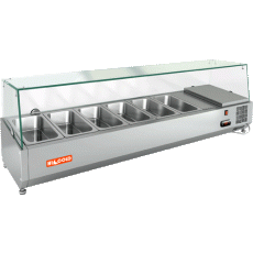 Холодильная витрина для ингредиентов Hicold VRX 1500 1/3, фото 1
