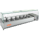 Холодильная витрина для ингредиентов Hicold VRX 1500 1/3, превью 1