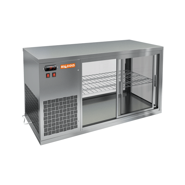 Настольная холодильная витрина Hicold VRL 1300 L, фото 1