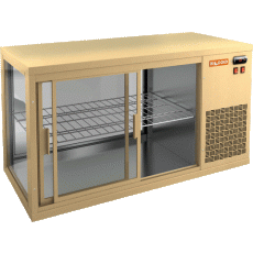 Настольная холодильная витрина Hicold VRL 1100 R Beige, фото 1