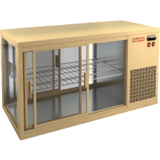 Настольная холодильная витрина Hicold VRL T 1100 R Beige, фото 1