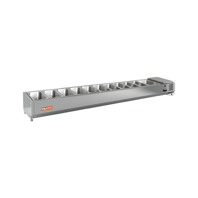 Холодильная витрина для ингредиентов Hicold VRTO 2360 1/3, фото 1
