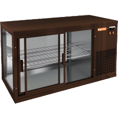Настольная холодильная витрина Hicold VRL 1300 R Brown, фото 1