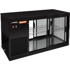 Настольная холодильная витрина Hicold VRL T 900 L Black, фото 1