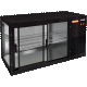 Настольная холодильная витрина Hicold VRL 1300 R Black, превью 1