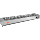 Холодильная витрина для ингредиентов Hicold VRTO 2010 1/3, фото 1