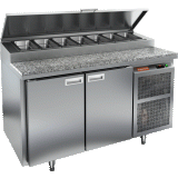 Стол для пиццы Hicold PZ1-11/GN камень, фото 1